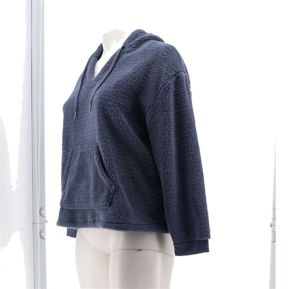 Koolaburra UGG Soft Brushed Back Sherpa Hoodie A456588 - Picture 2 of 8